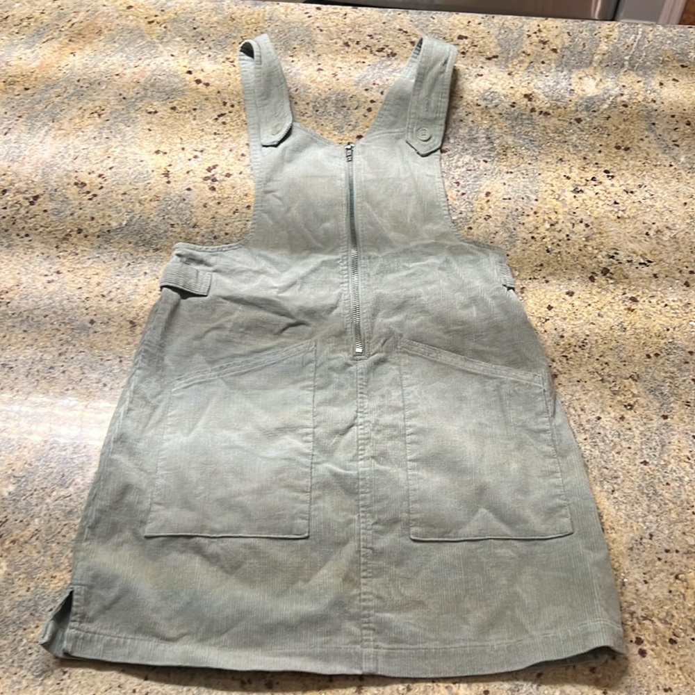 Corduroy Overall Dress